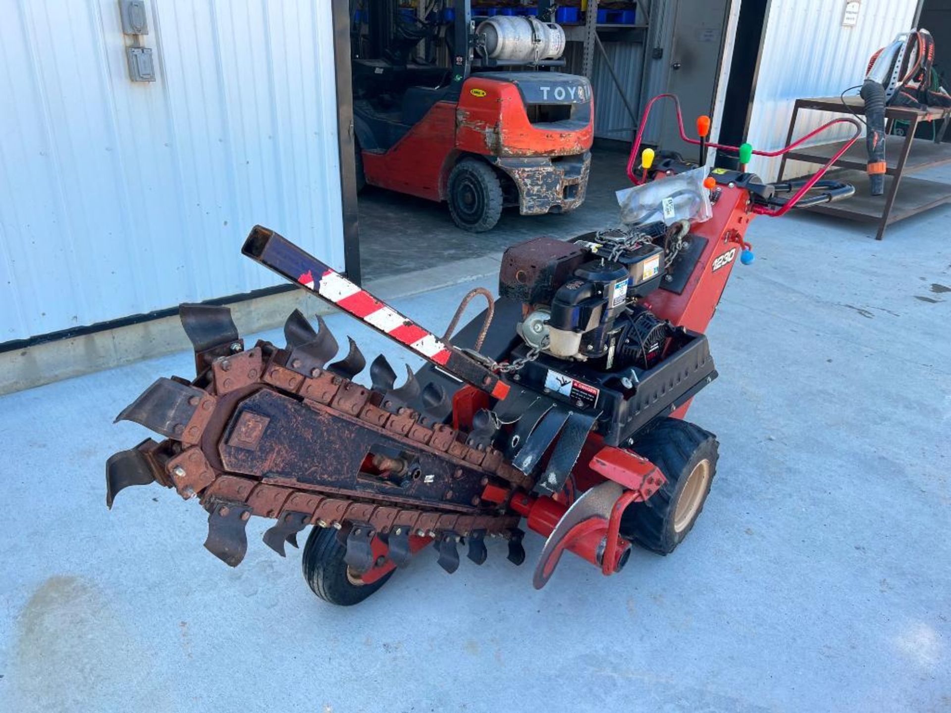 2006 Ditch Witch 1230 Walk Behind Trencher With New Teeth, Honda GX390 Engine, Product #CMW1230HK600 - Image 3 of 10