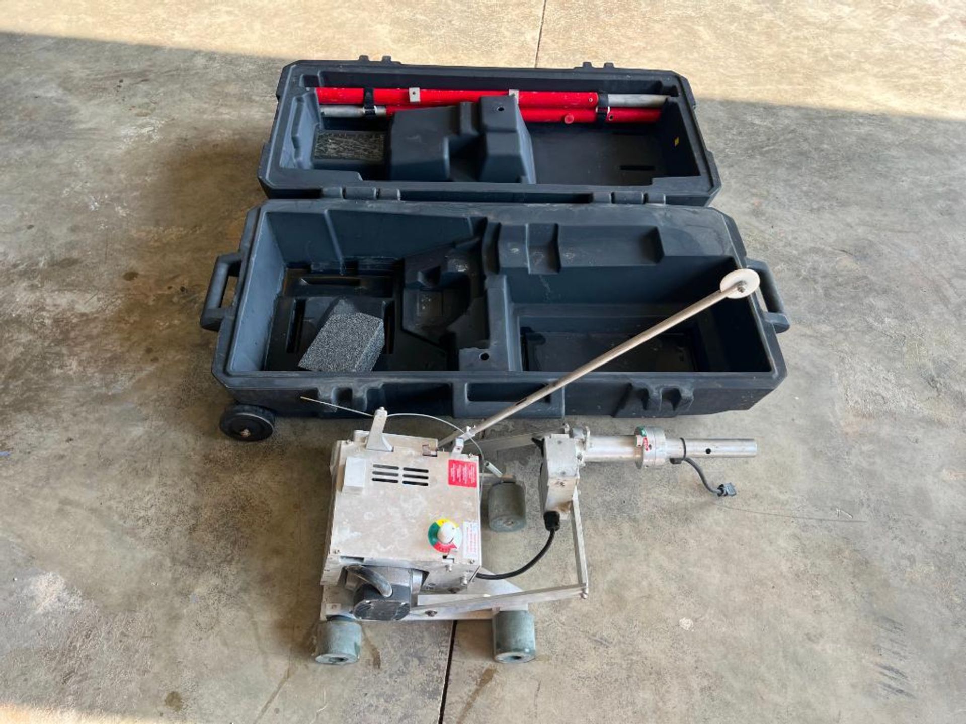 Husqvarna X390 Electric Saw, Serial #001348026001.  Located in Altamont, IL