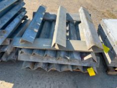 (8) 4" x 6" x 4' ISC Wall Ties Aluminum Concrete Forms, 6-12 Hole Pattern. Located in Altamont, IL