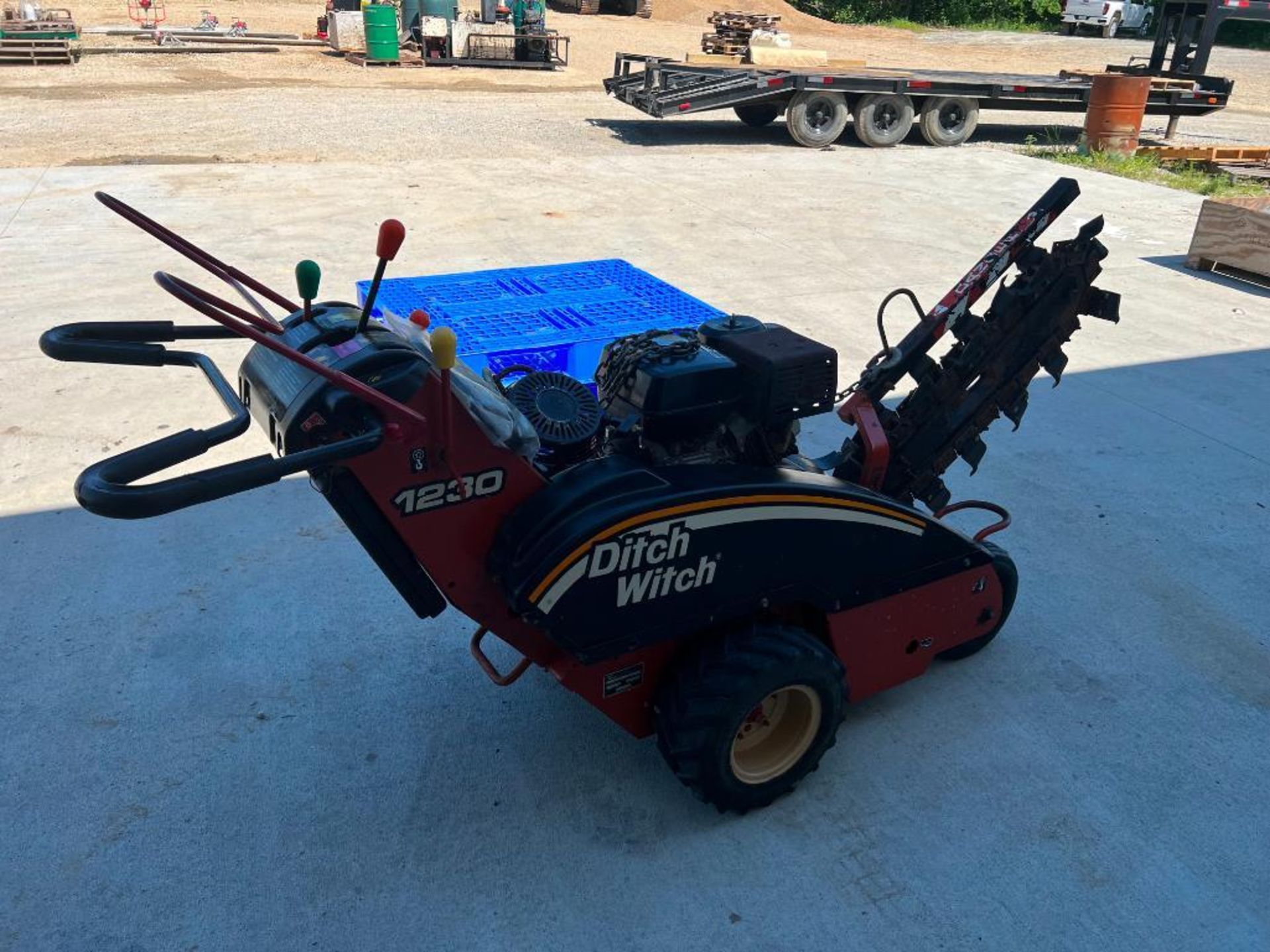 2006 Ditch Witch 1230 Walk Behind Trencher With New Teeth, Honda GX390 Engine, Product #CMW1230HK600