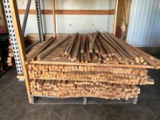 1" x 1" x 4' Wood Stakes. Located in Altamont, IL