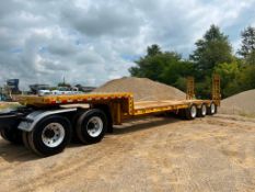 2003 XL Specialized LowBoy 3 Axle Trailer, Model #X-L 80 RC, VIN #4U3B042363L004358, with Fold Down