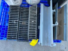 Pallet of Slotted Trench Drain Grate. Located in Altamont, IL
