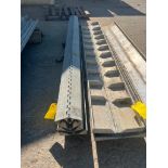 (5) 4" x 8' Hinged Wall Ties Smooth Aluminum Concrete Forms, 8" Hole Pattern. Located in Mt. Pleasan