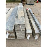 (12) 10" x 9' Symons Aluminum Concrete Forms. 6-12 Hole Pattern. Located in Mt. Pleasant, IA