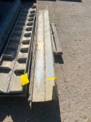 (3) 6" x 8' Hinged Wall Ties Smooth Aluminum Concrete Forms, 8" Hole Pattern. Located in Mt. Pleasan