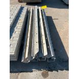 (7) 4" x 4" x 6' Wall Ties Vertibrick ISC Aluminum Concrete Forms, 8" hole-pattern. Located in Mt. P