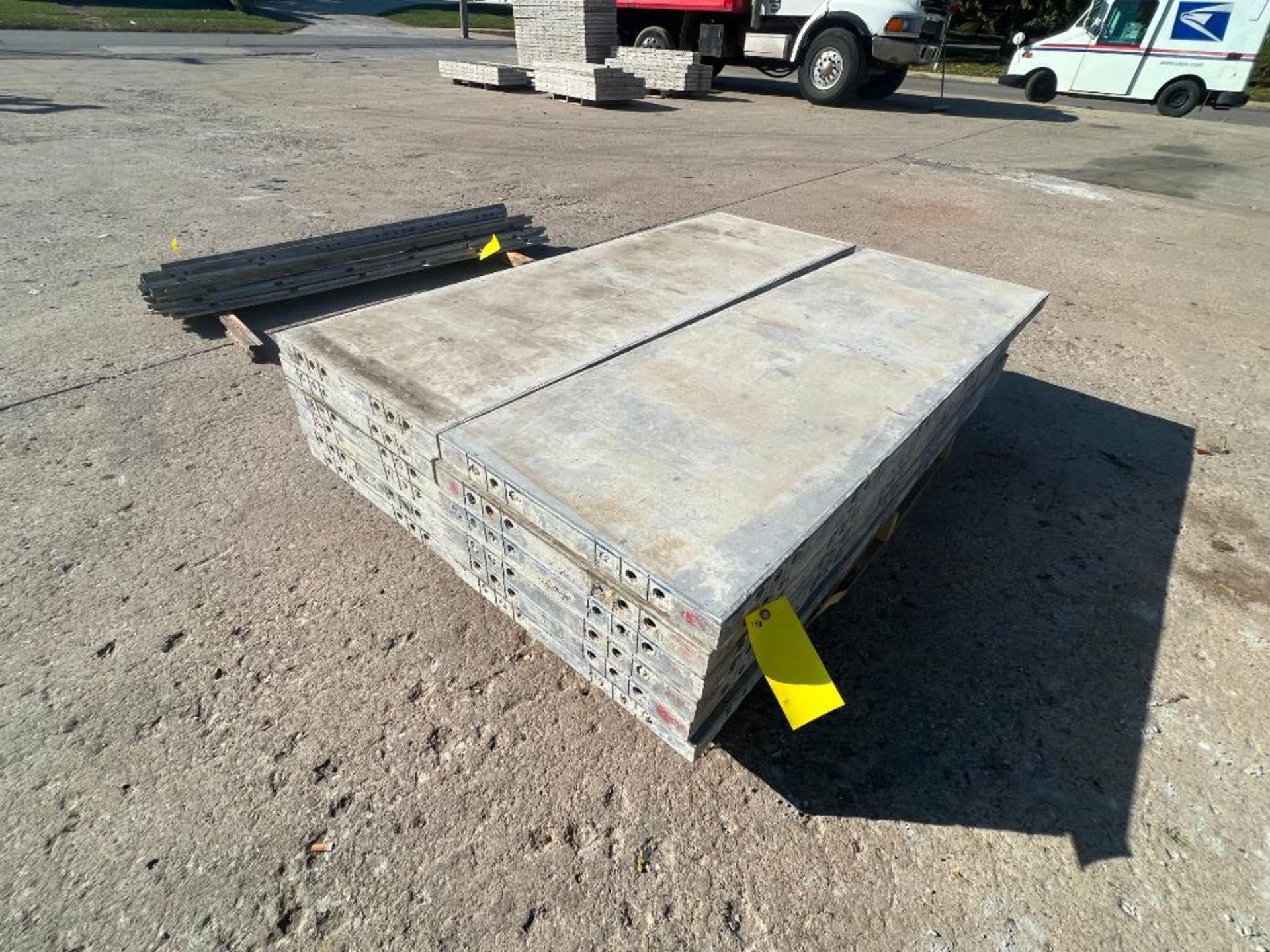 (12) 2' x 6' Western Elite Laydown Smooth Aluminum Concrete Form, 6-12 Triple Punch Hole. Located in