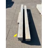 (7) 8" x 9' Wall Ties Smooth Aluminum Concrete Forms, 6-12 Hole Pattern. Located in Mt. Pleasant, IA