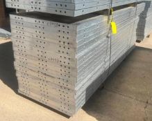 (20) NEW 3' x 10' Wall Ties Aluminum Concrete Forms, 6-12 Hole Pattern. Located in Mt. Pleasant, IA