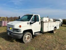 2007 GMC C5500 Duramax Diesel Utility Truck, VIN #1GDE5C1917F421363, Miles 174,389, Automatic Transm