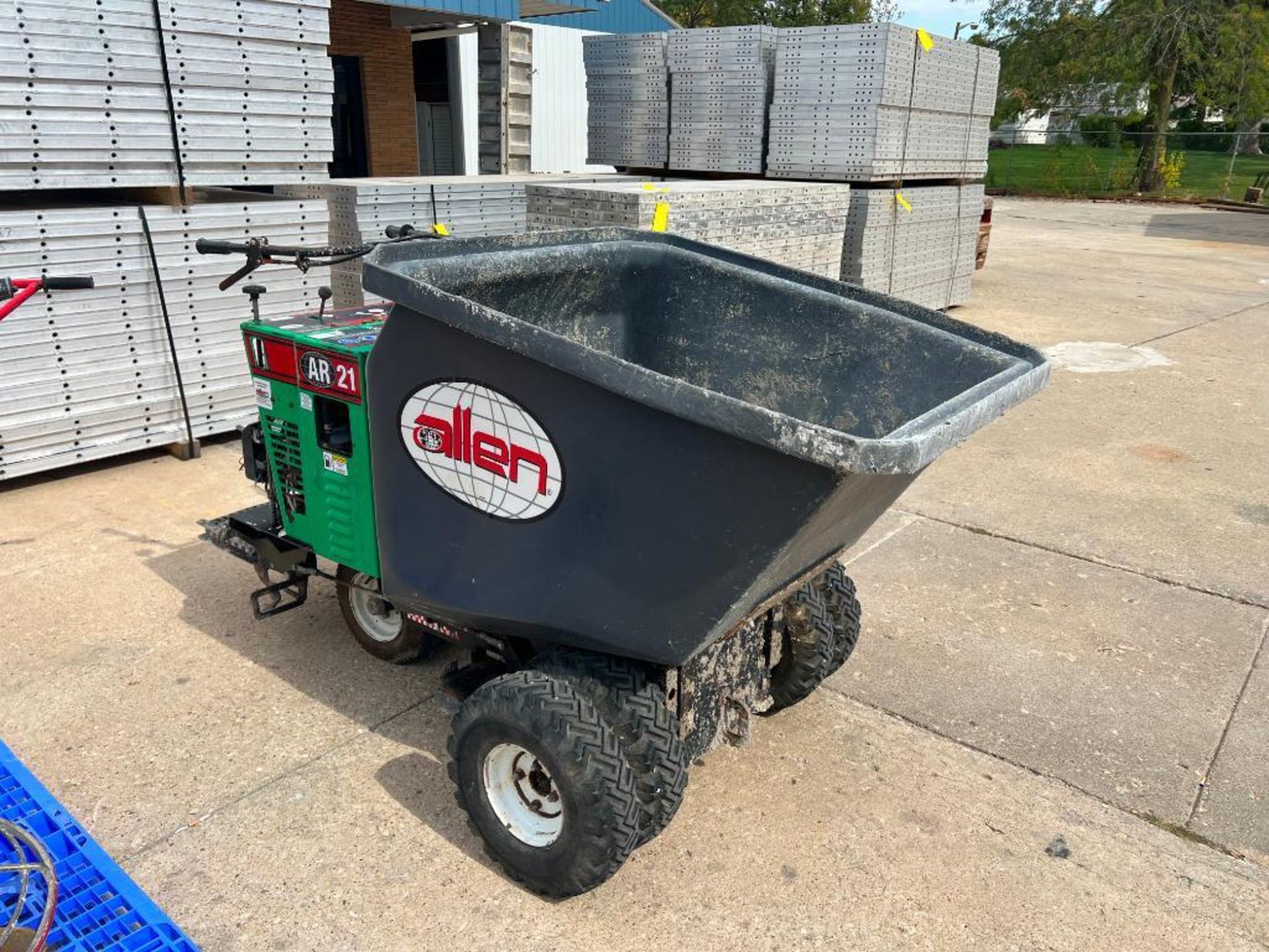 Allen AR21 Concrete Buggy, Serial #A210915005, Max Loading Capacity 3200#, Engine 20 HP, Serial #A21 - Image 3 of 9
