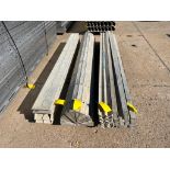 (16) 2" x 9' Wall Ties Smooth Aluminum Concrete Forms, 6-12 Hole Pattern. Located in Mt. Pleasant, I