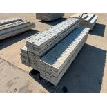 (6) 12" x 6', (9) 10"x 6', (4) 8" x 6' & (2) 2" x 6' Wall Ties Textured Brick Aluminum Concrete Form