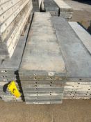 (10) 18" x 8' Wall Ties Smooth Aluminum Concrete Forms, 6-12 Hole Pattern. Located in Mt. Pleasant,