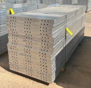 (20) NEW 3' x 10' Wall Ties Aluminum Concrete Forms, 6-12 Hole Pattern. Located in Mt. Pleasant, IA