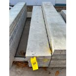 (7) 14" x 8' Wall Ties Smooth Aluminum Concrete Forms, 6-12 Hole Pattern. Located in Mt. Pleasant, I
