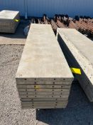 (10) 24" x 8' Wall Ties Smooth Aluminum Concrete Forms, 8" Hole Pattern. Located in Mt. Pleasant, IA