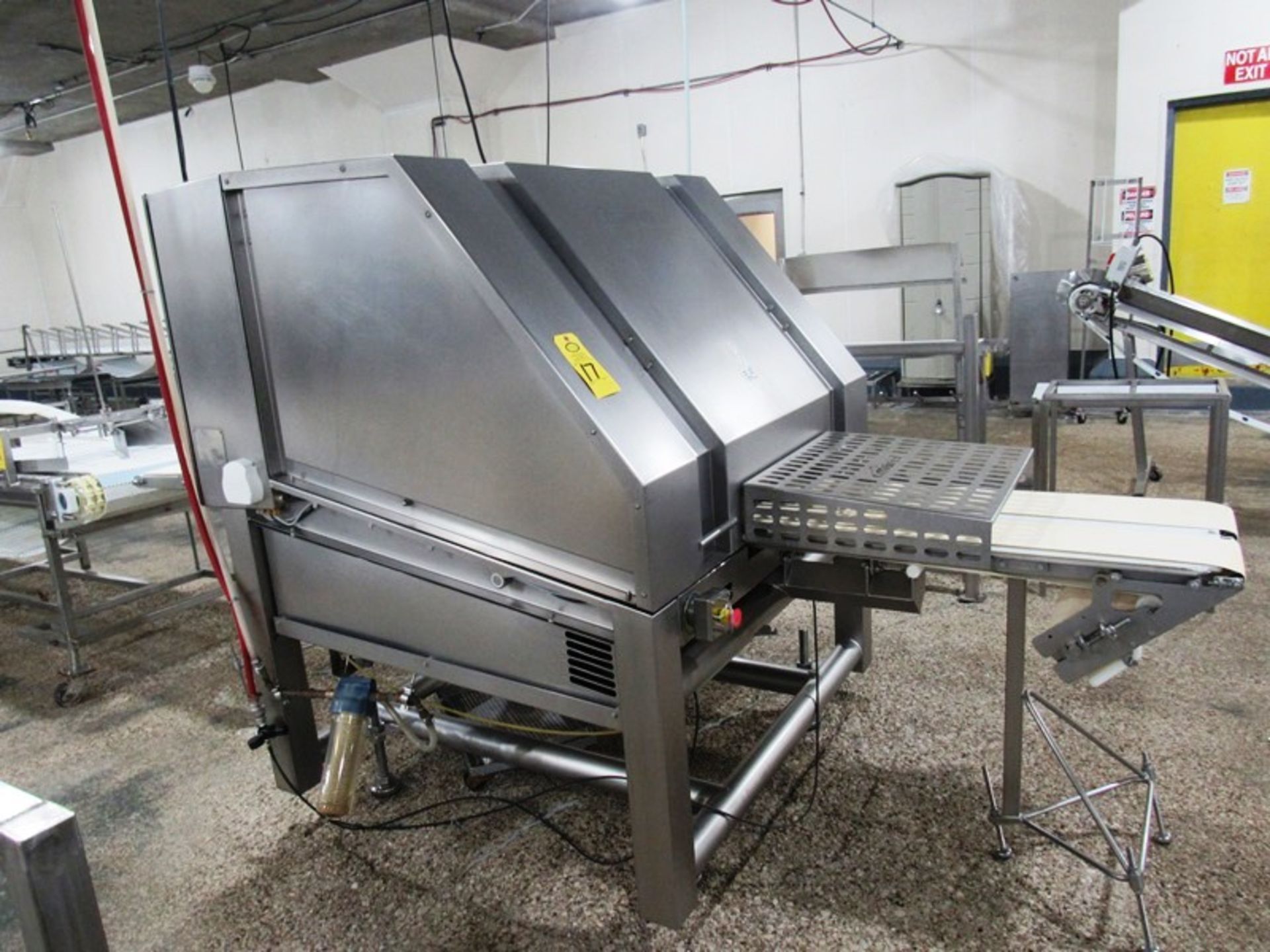 Marel I-Cut 22 Portion Cutter, touchscreen controls, Ser. #E011356, 230 volts, 3 phase, 8 KW, 50/