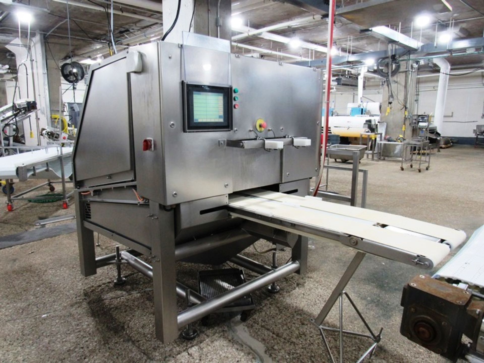 Marel I-Cut 22 Portion Cutter, touchscreen controls, Ser. #E011356, 230 volts, 3 phase, 8 KW, 50/ - Image 2 of 6