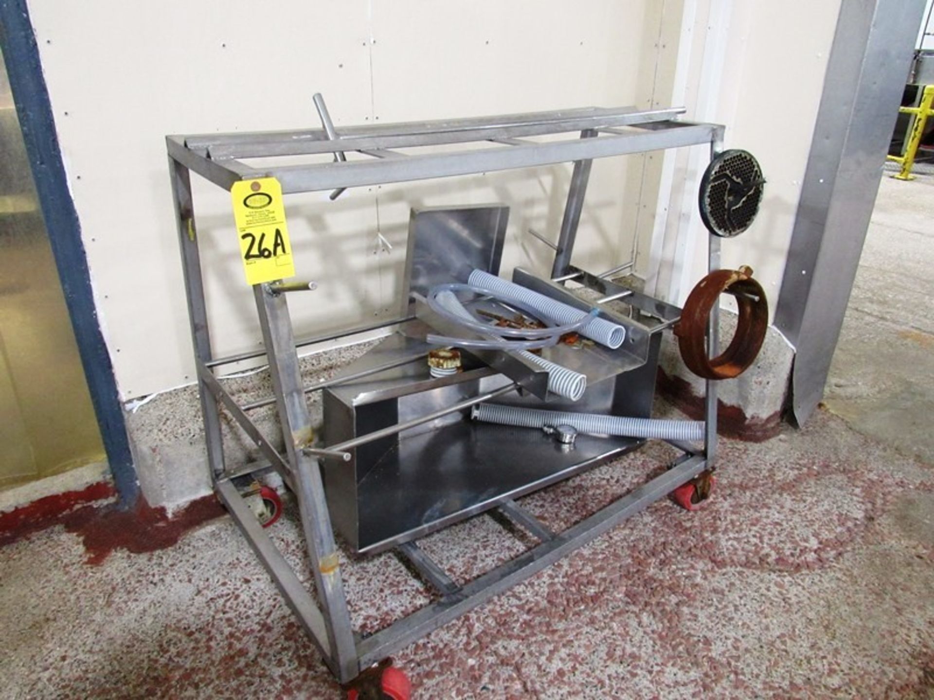 Portable Parts Cart-Parts Not Included Removal: By Appointment Only. Required Rigging Fee $25.00 .