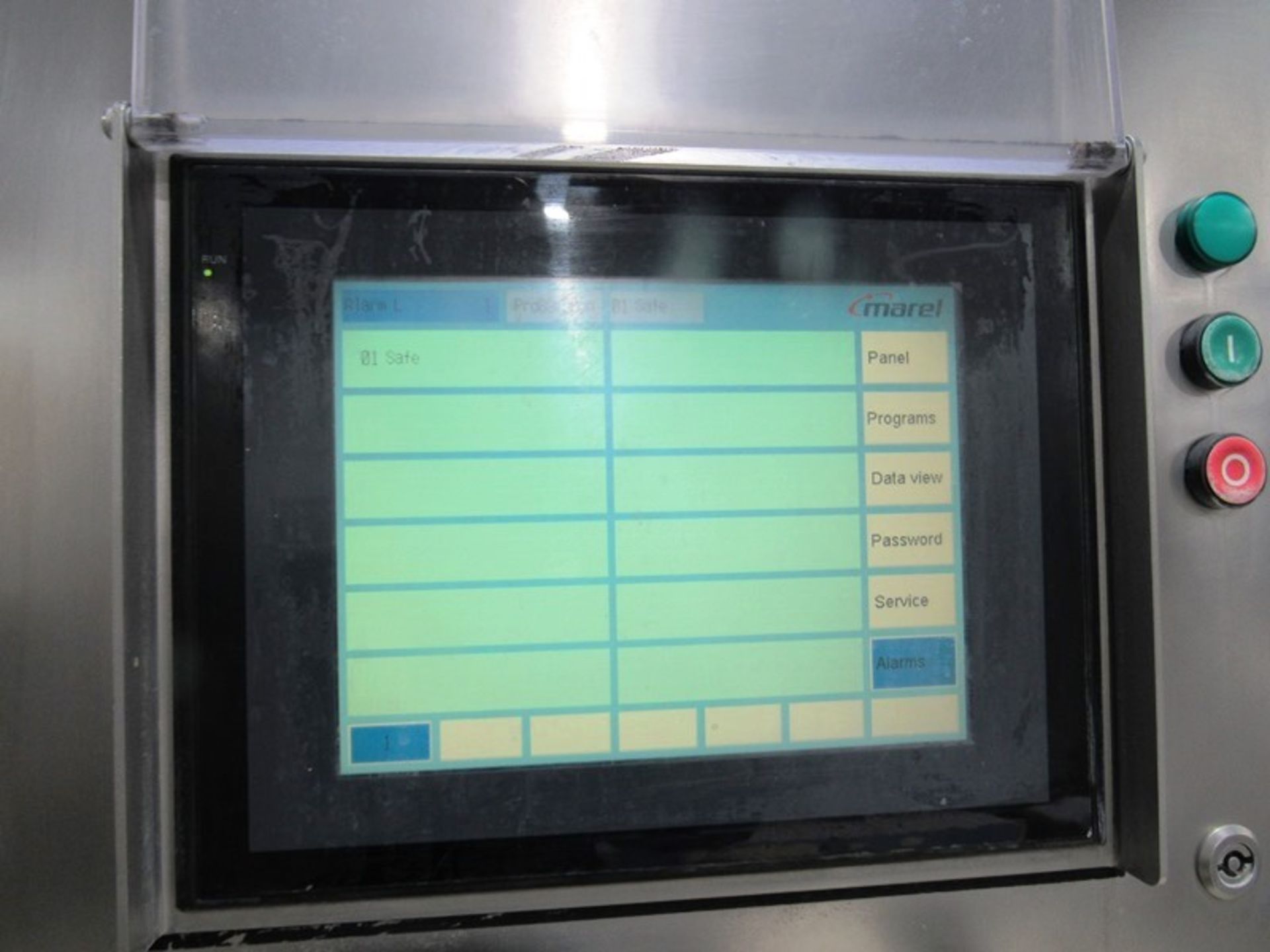 Marel I-Cut 22 Portion Cutter, touchscreen controls, Ser. #E011356, 230 volts, 3 phase, 8 KW, 50/ - Image 3 of 6