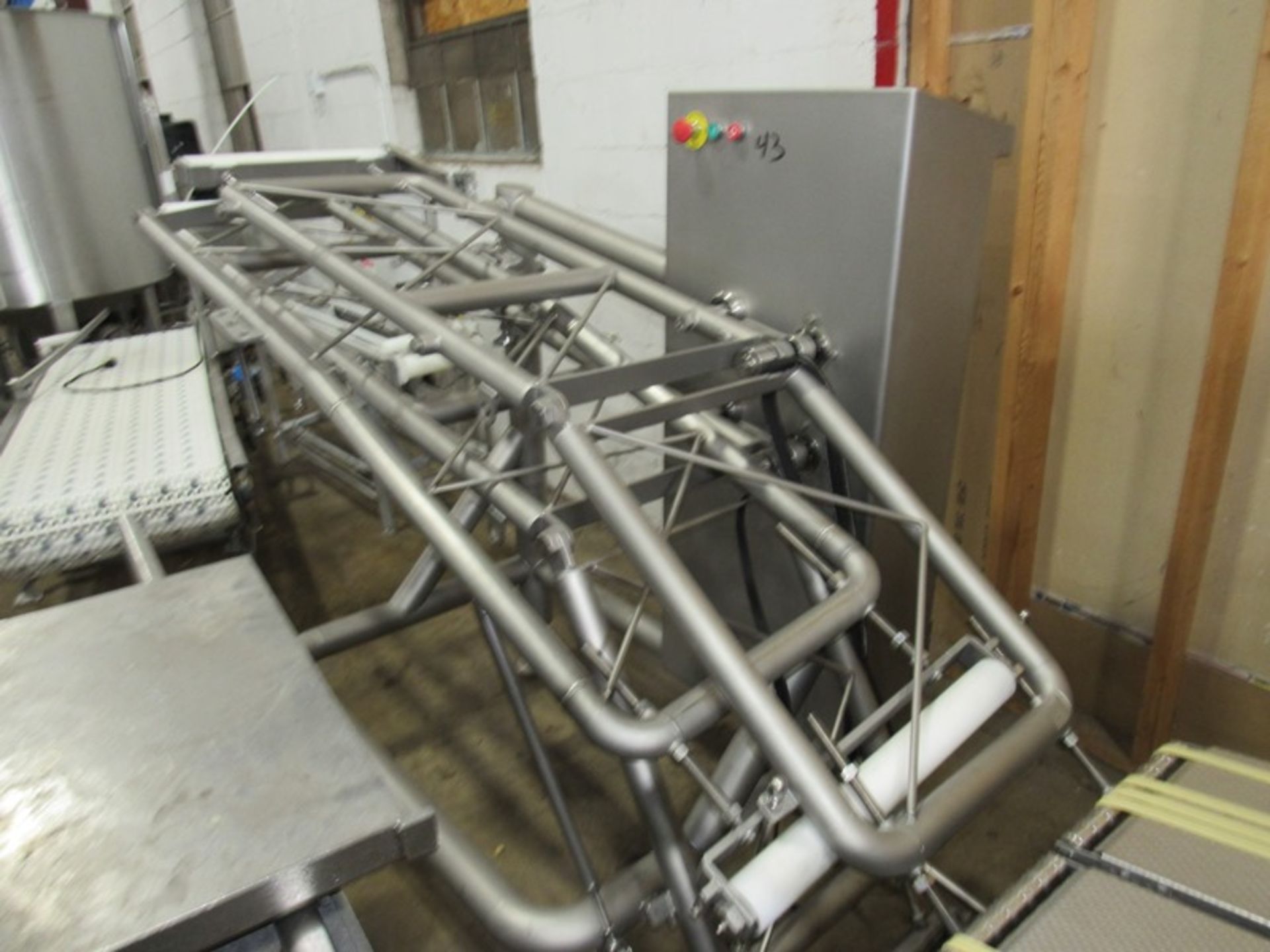 Hermes Mdl. Titan Ram Feed Slicer, checkweigher, exit conveyor, (machine incomplete) (Located in - Image 3 of 5