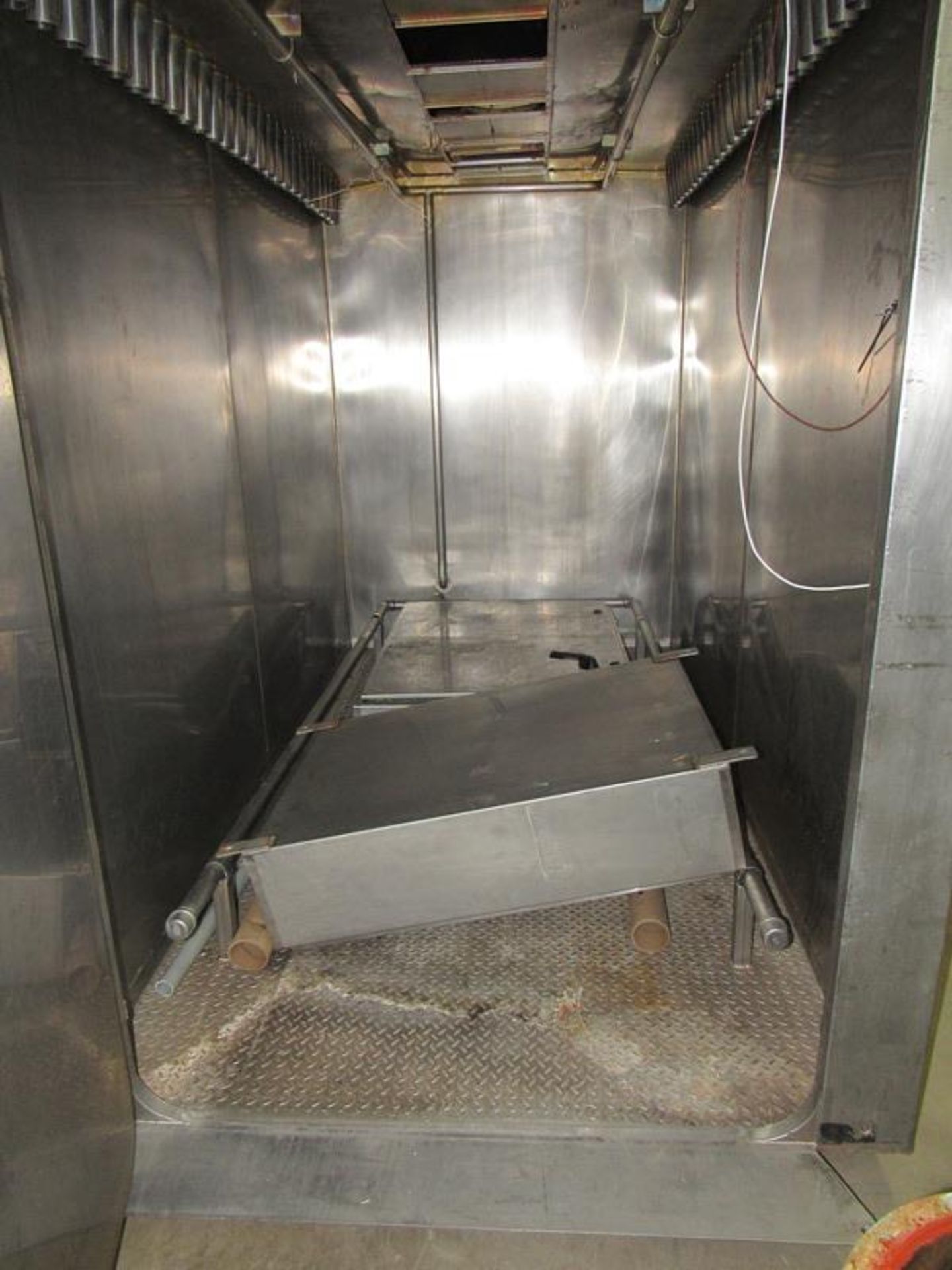 Alkar Stainless Steel Electric Fired 2-Truck Oven with shower, 4' W X 6' T door opening, 44" W - Image 7 of 24