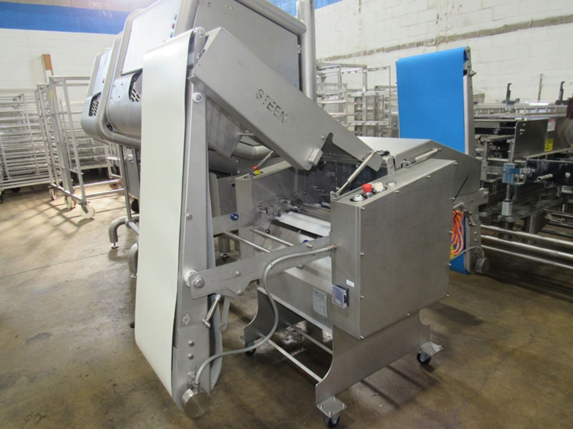Steen Mdl. ST700 Automatic Conveyorized Skinner, long model, Ser. #268/2417F, 480 volts (Located - Image 2 of 6