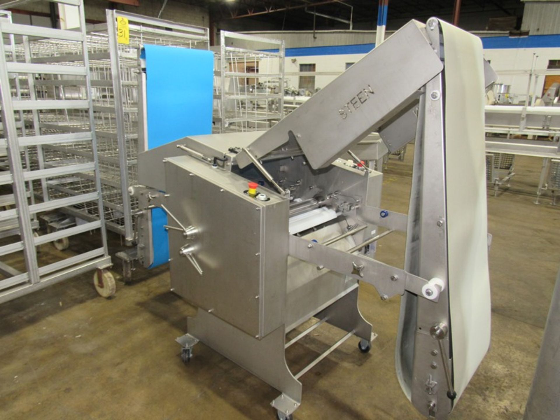 Steen Mdl. ST700 Automatic Conveyorized Skinner, long model, Ser. #268/2417F, 480 volts (Located - Image 4 of 6