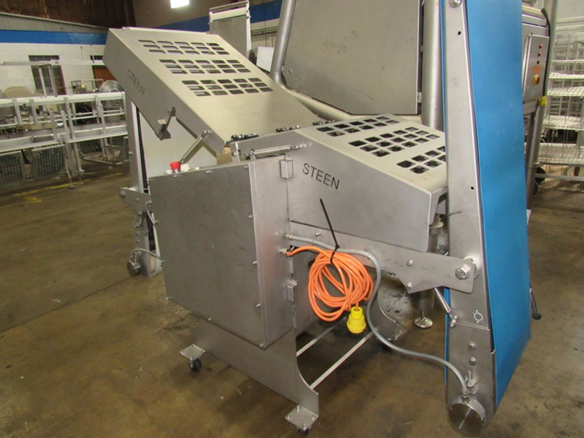 Steen Mdl. ST700 Automatic Conveyorized Skinner, long model, Ser. #268/2417F, 480 volts (Located - Image 3 of 6