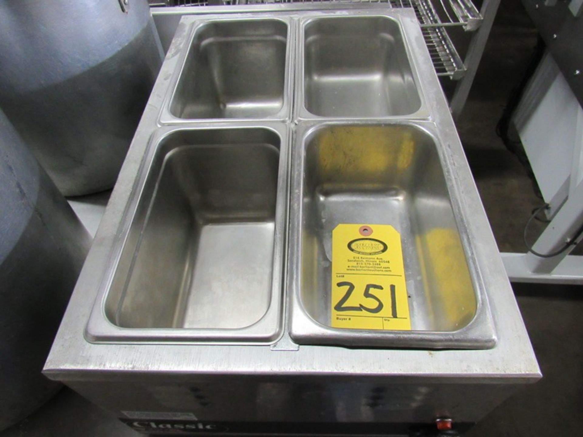 APW Mdl. W3V Counter Top Food Warmer, 12" X 20" (Located in Sandwich, IL) - Image 2 of 2