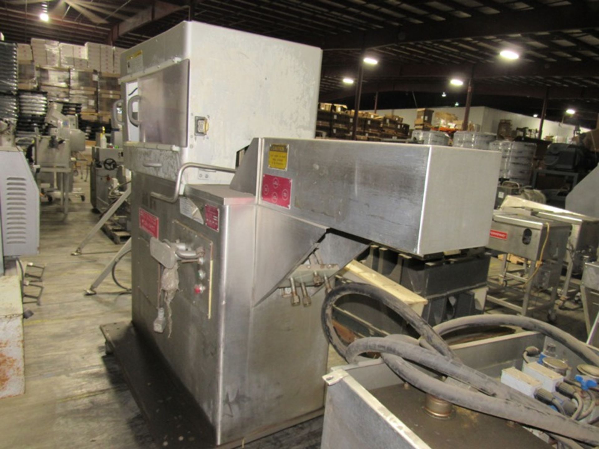 Bettcher Mdl. 75 Dyna-Form Meat Press, Ser.#758506 298, with 15 h.p. hydraulic power pack, with - Image 3 of 5