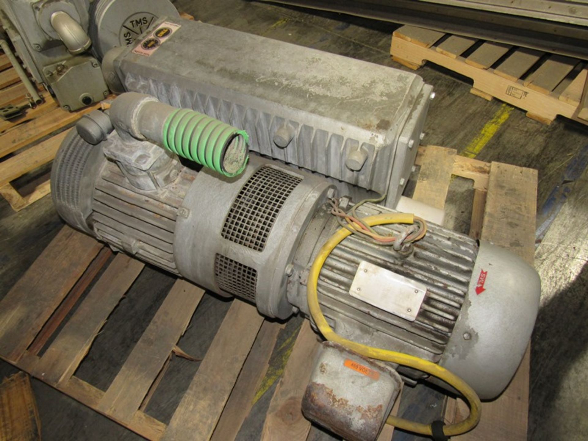 Busch Mdl. RA0250D Vacuum Pump, 10 h.p., 230/460 volts, 3 phase, rebuilt by TMS, Ser. #55824125 (