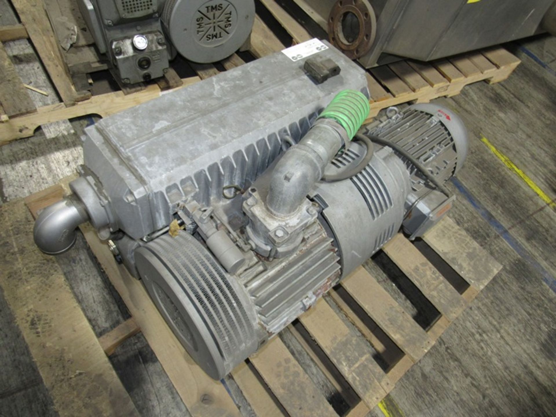 Busch Mdl. RA0250D Vacuum Pump, 10 h.p., 230/460 volts, 3 phase, rebuilt by TMS, Ser. #53208201 (