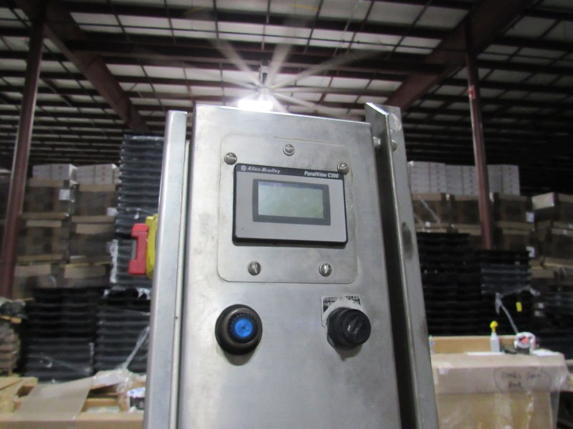 Stainless Steel Electrical Cabinet, 12" W X 6' tall, Allen-Bradley C-300 Readout (Loading Fee: $50. - Image 3 of 3