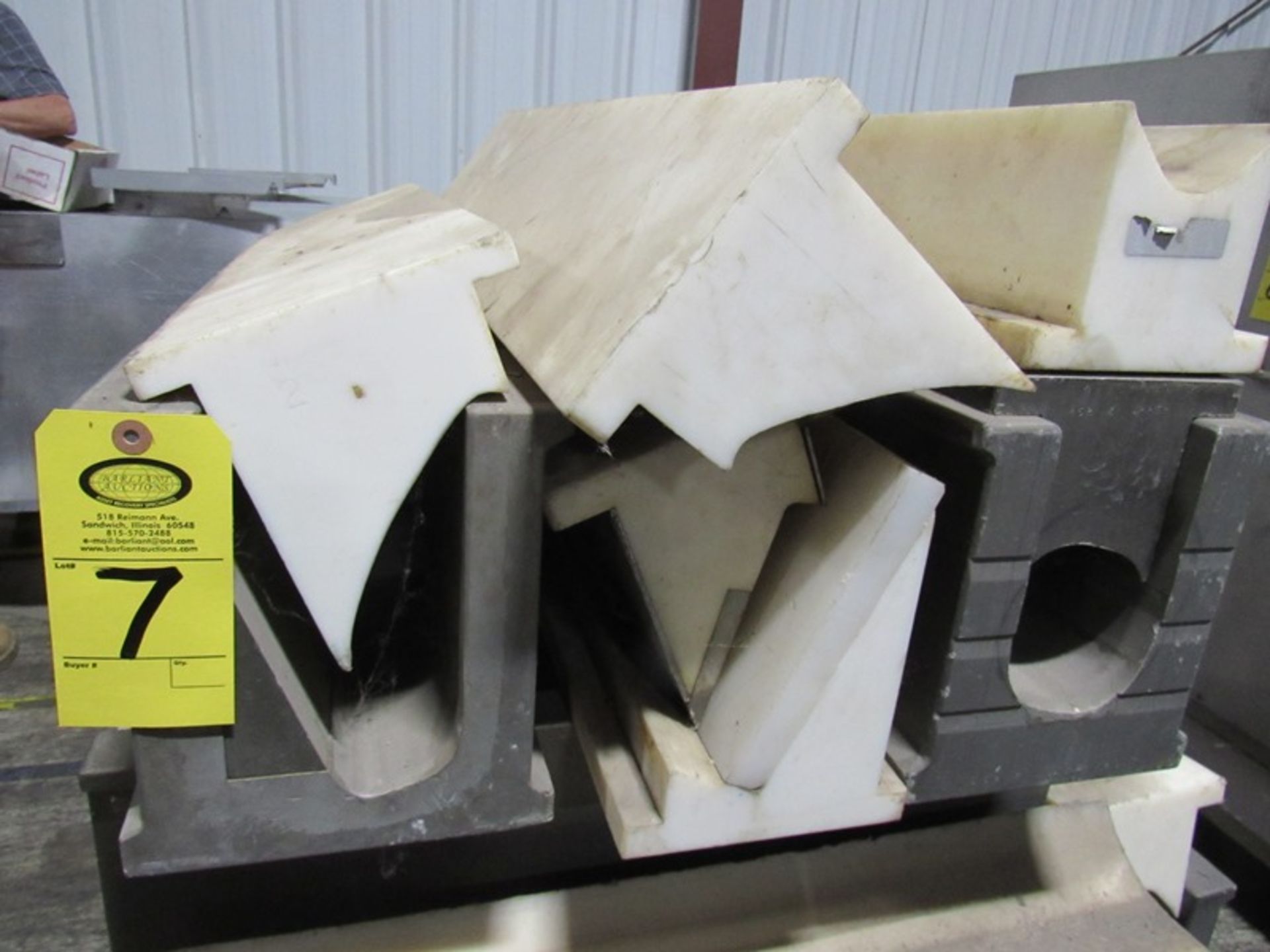 Lot (2) Bettcher 75 Die Molds (Loading Fee: $100.00 - Rigger: Norm Pavlish - Nebraska Stainless