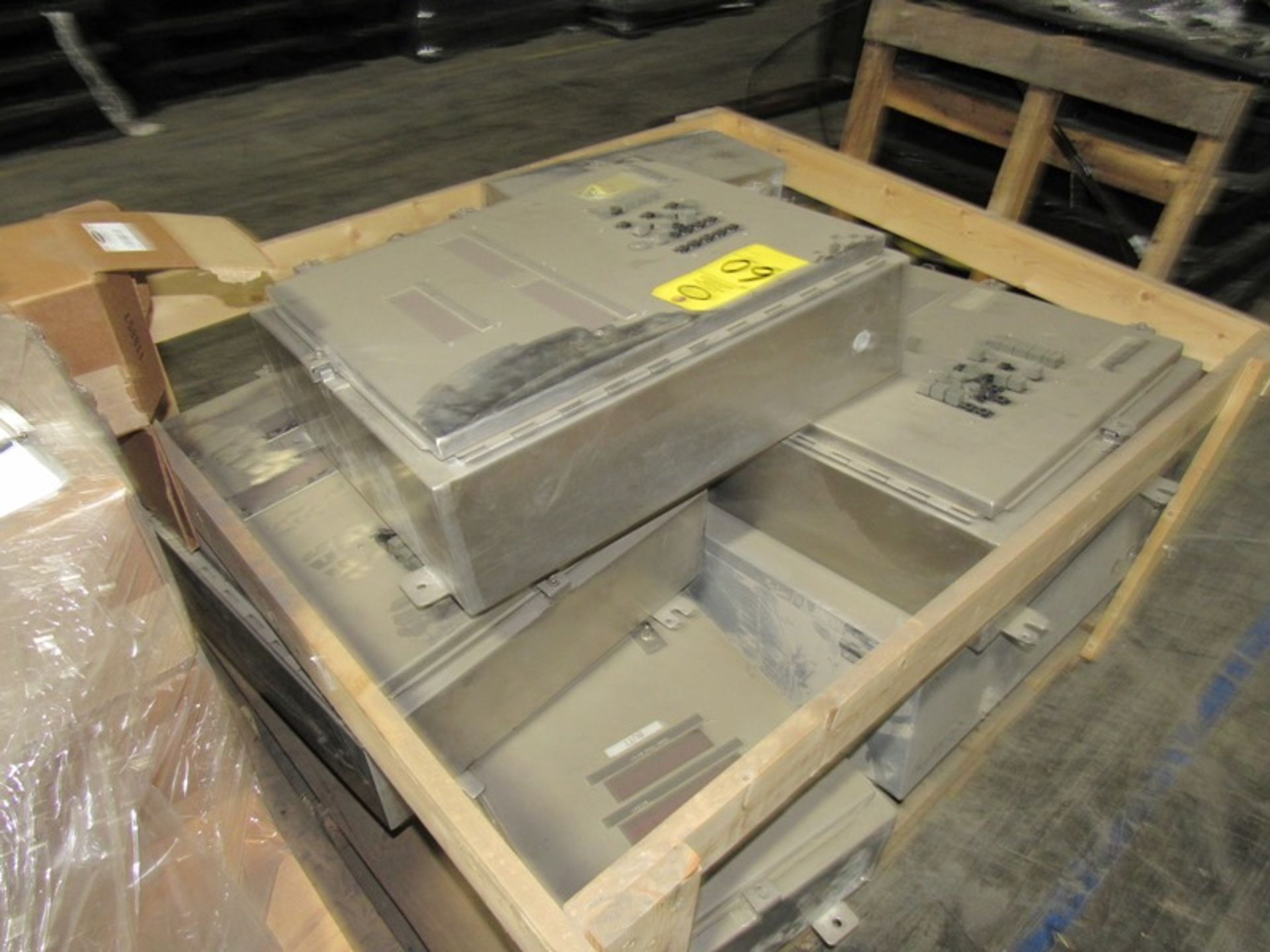 Lot (7) Stainless Steel Electrical Enclosures (Loading Fee: $50.00 - Rigger: Norm Pavlish - Nebraska