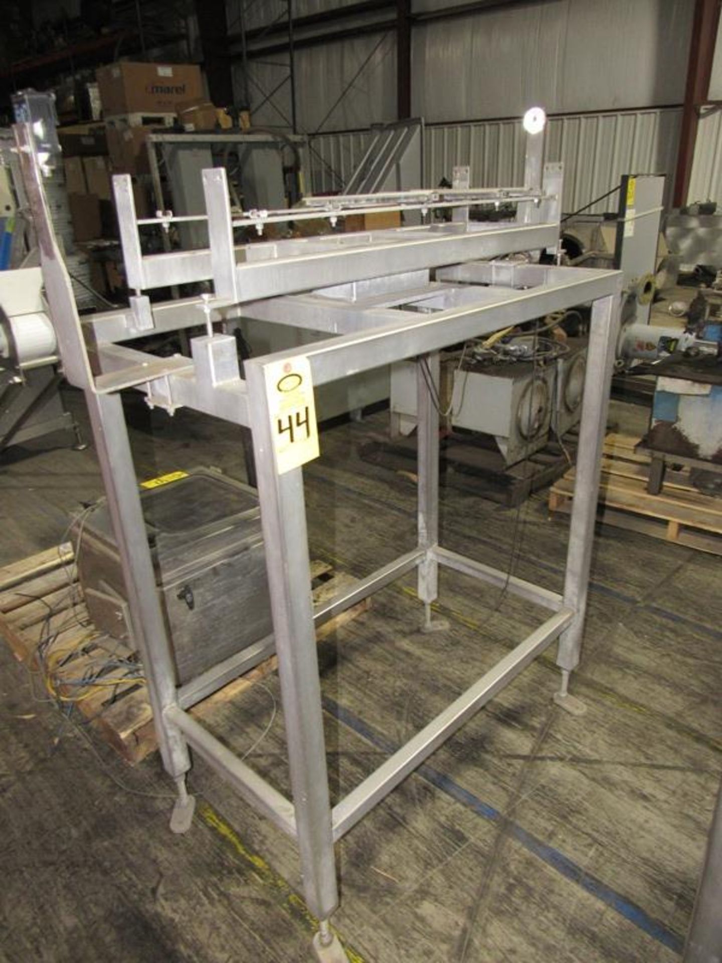 Stainless Steel Scale Platform, 23" X 43" Long X 66" Tall (Loading Fee: $50.00 - Rigger: Norm