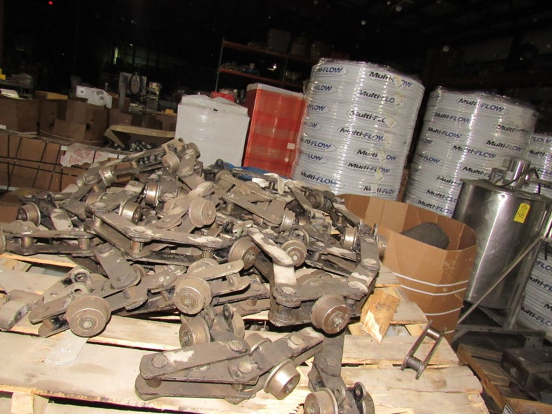 Lot Overhead Rail Chain (Loading Fee: $75.00 - Rigger: Norm Pavlish - Nebraska Stainless Phone #( - Image 3 of 3