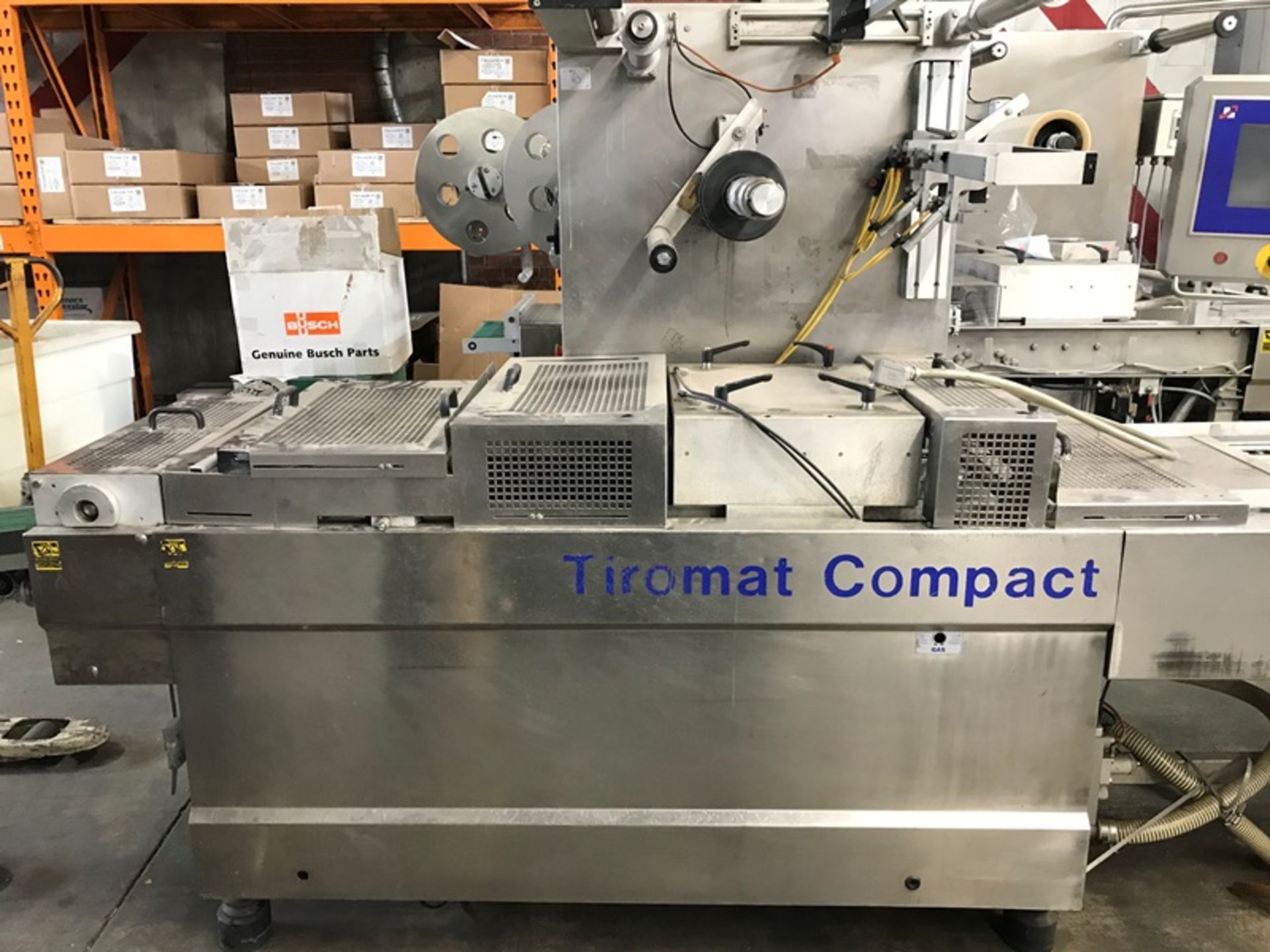 Tiromat Type Compact 330 Rollstock Thermoformer Vacuum Packaging Machine, made in Germany, - Image 2 of 9