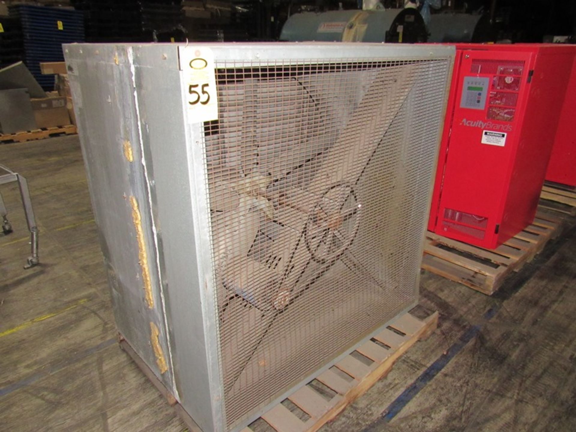 Turbo-Flow Mdl. TABE42 Enclosed Fan, 3' diam. Blades, 460 volts, 3 Phase (Loading Fee: $50.00 -