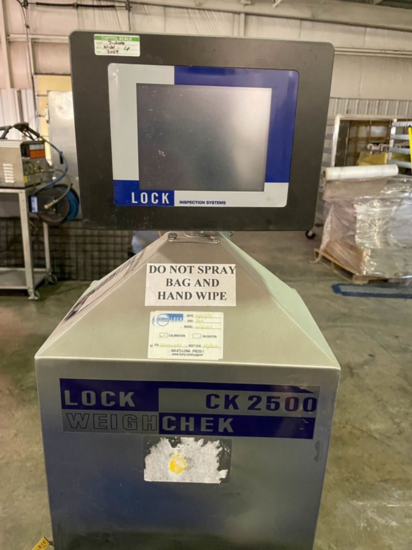 Weighcheck Check Weigher, model: CK2500, Ser. #LIS1006-6597, Year: 2010, 33” L x 59” W x 62” H ( - Image 6 of 6