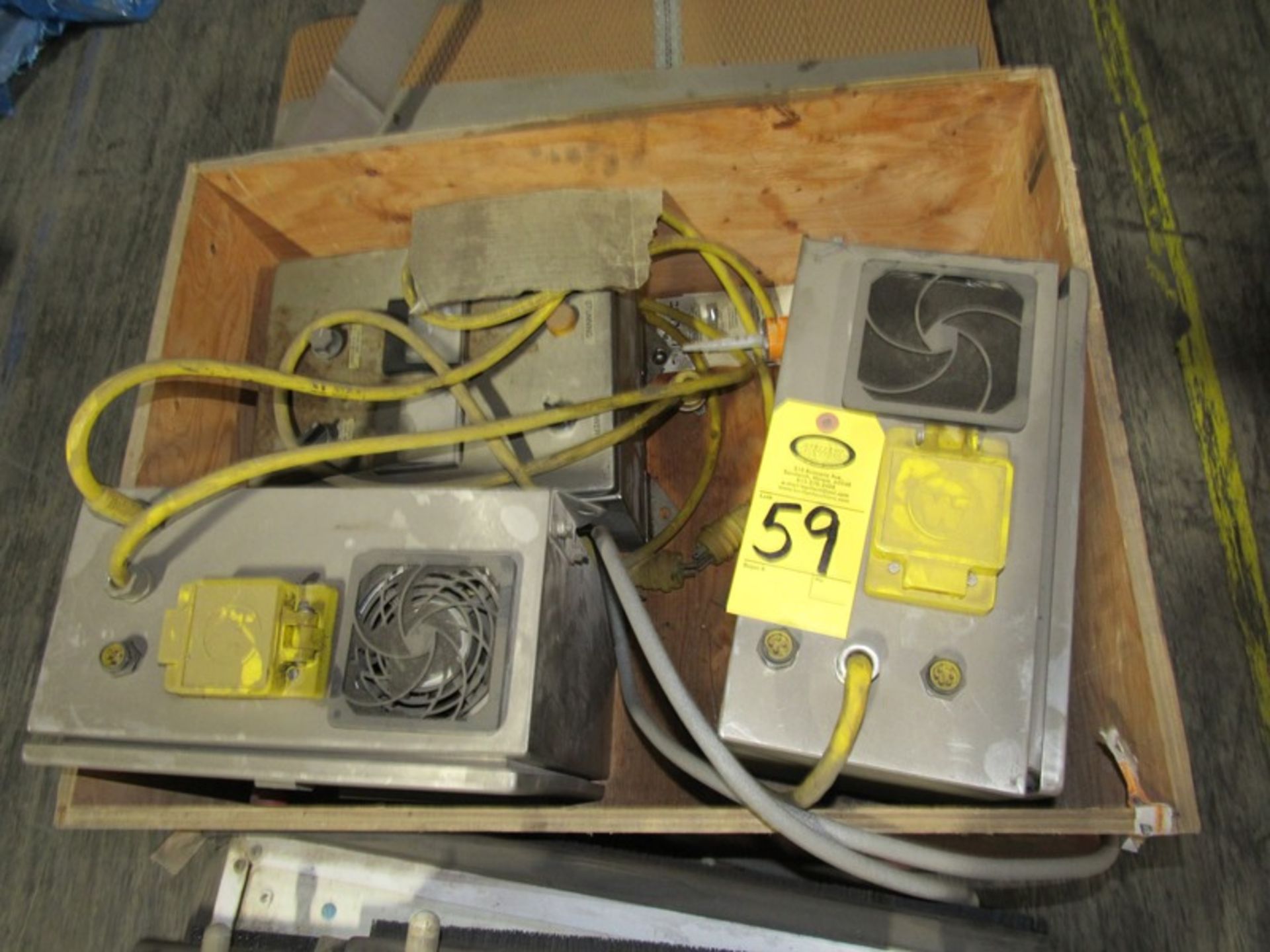 Lot (3) Stainless Steel Electrical Enclosures (Loading Fee: $50.00 - Rigger: Norm Pavlish - Nebraska