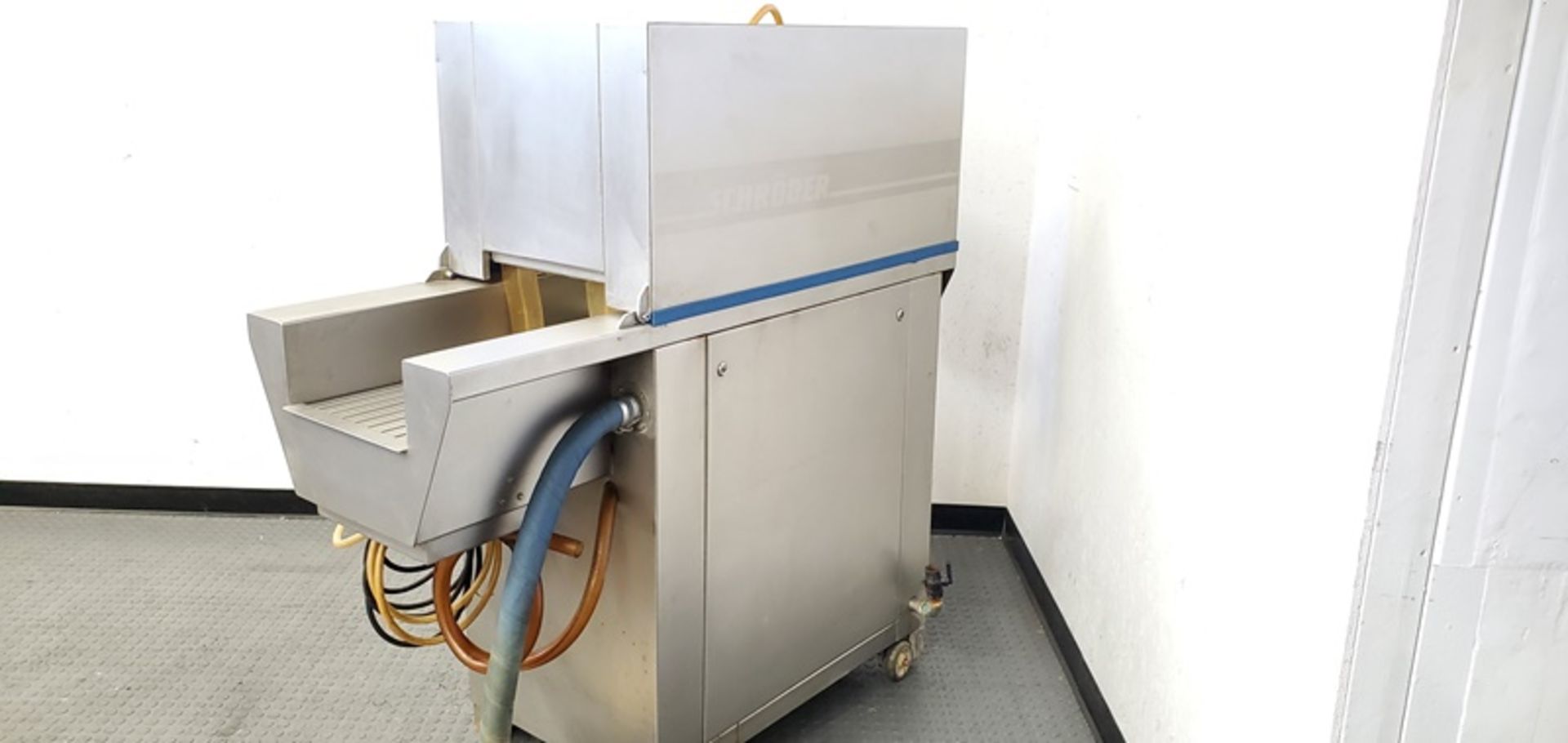 Schroder Mdl. N 50 Pickle Brine Injector, 50 needles, Ser. # 5000491, machine dimensions are 62” L x