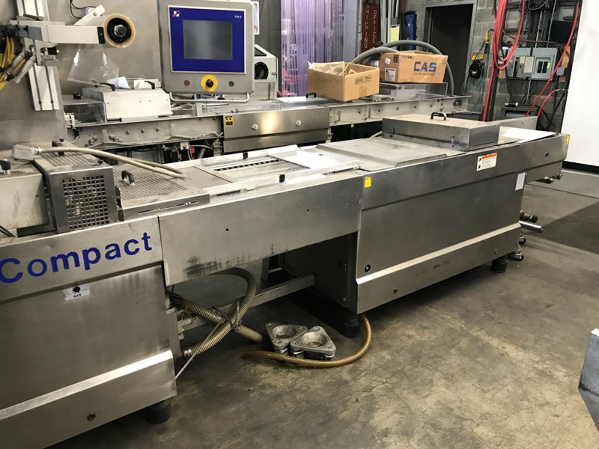 Tiromat Type Compact 330 Rollstock Thermoformer Vacuum Packaging Machine, made in Germany,