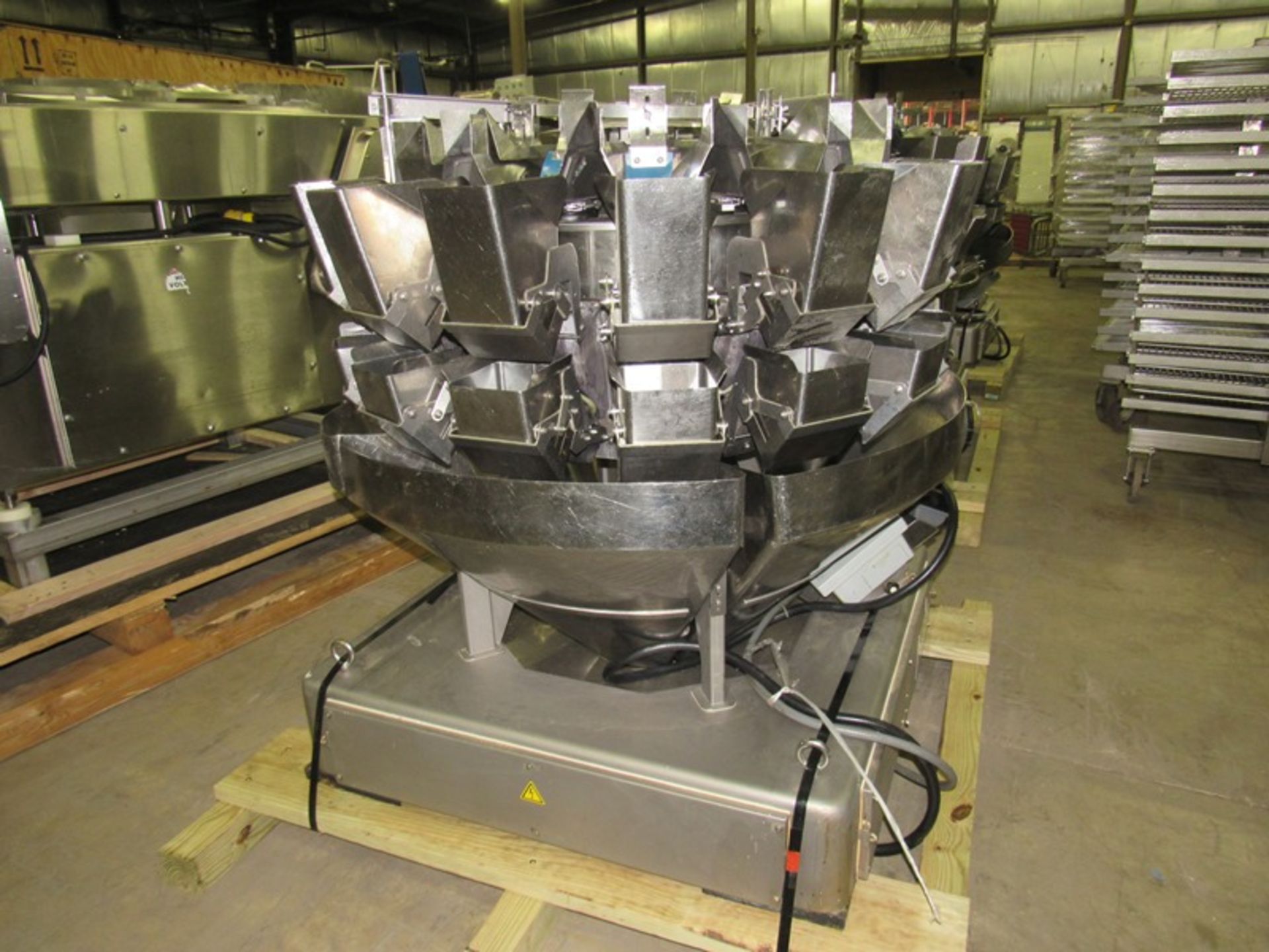 Ishida Mdl. CCW-NZ-214W-S/30-WP Stainless Steel 14 Smooth Bucket Scale, Ser. #40297, Mfg. 1999 with - Image 4 of 6