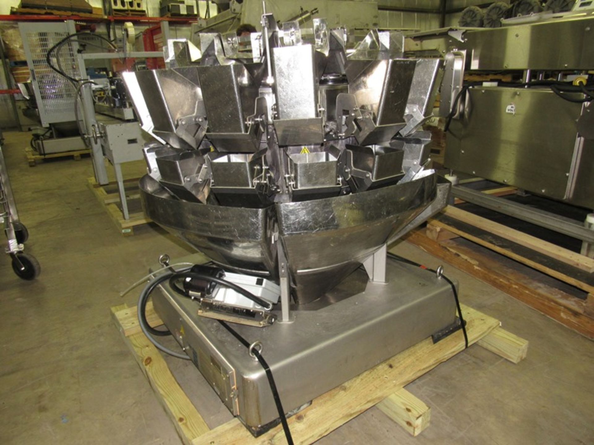 Ishida Mdl. CCW-NZ-214W-S/30-WP Stainless Steel 14 Smooth Bucket Scale, Ser. #40297, Mfg. 1999 with - Image 3 of 6