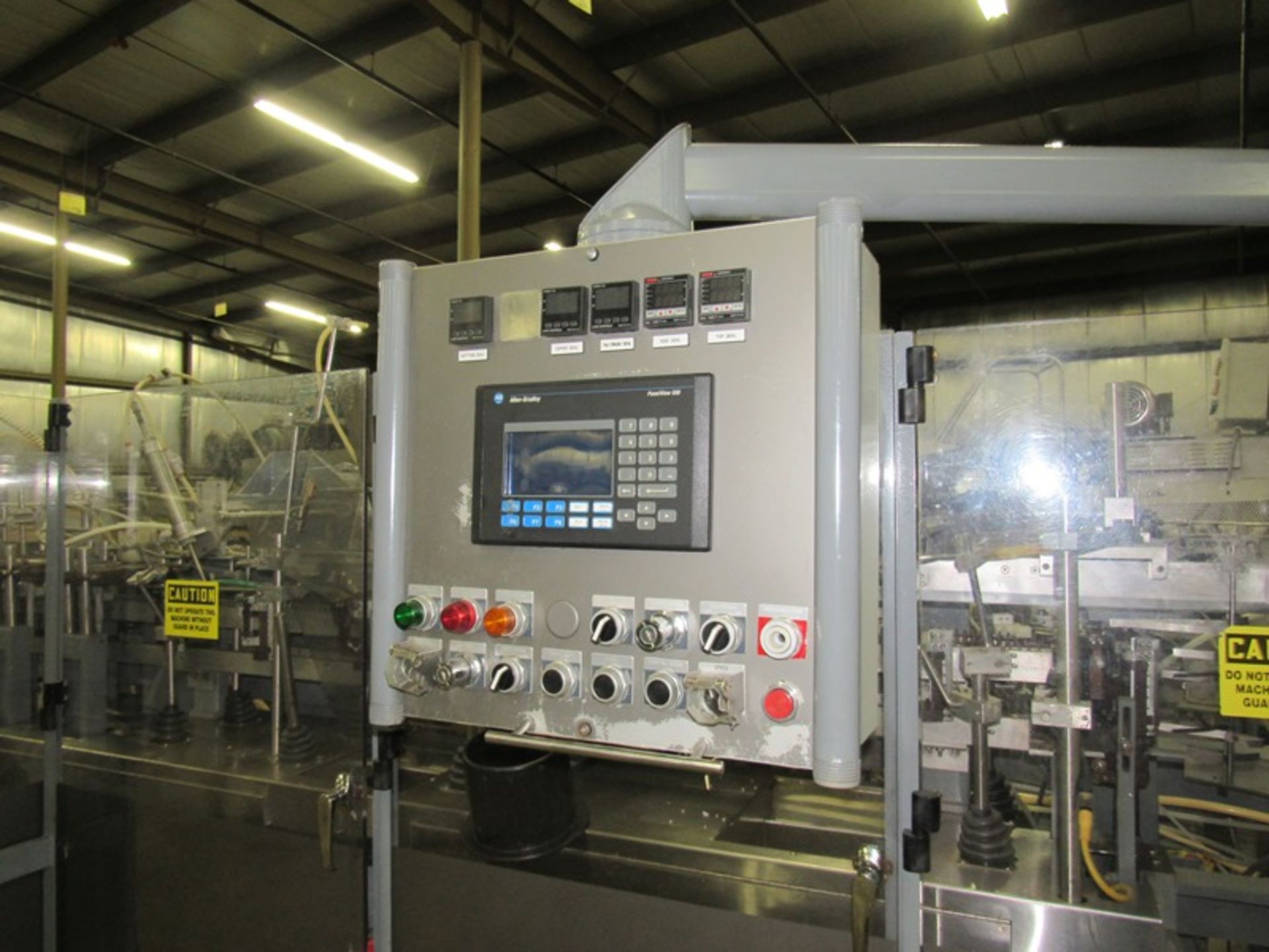 Complete Packaging Line: Ishida Mdl. CCW-1S/30-WP Stainless Steel Washdown, 14 dimpled bucket scale
