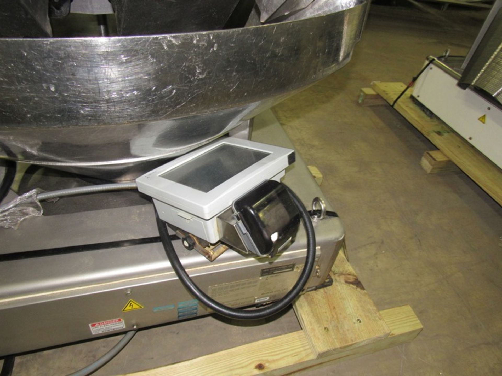 Ishida Mdl. CCW-NZ-214W-S/30-WP Stainless Steel 14 Smooth Bucket Scale, Ser. #40297, Mfg. 1999 with - Image 5 of 6